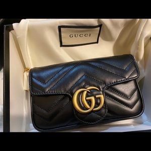 Gucci Super Mini in Black